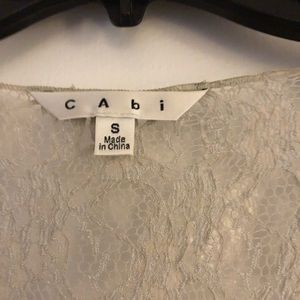 Cabi lace duster